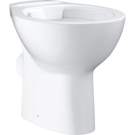 Напольный унитаз с горизонтальным выпуском Grohe Bau Ceramic 39430000 (артикул 16260732) – фото 1