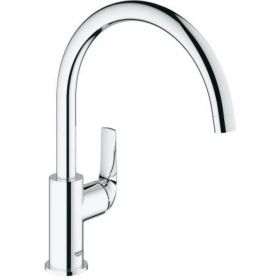 Смеситель для мойки Grohe BauCurve с высоким C-образным изливом, картридж 28 мм 31231001 (артикул 16260642) – фото 1