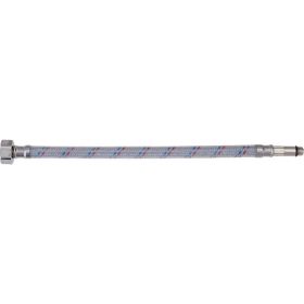 Подводка для смесителя (2 шт; гайка 1/2-штуцер M10; 200 см; нейлон/ПВХ) AQUALINE 4894 (артикул 17361378) – фото 1
