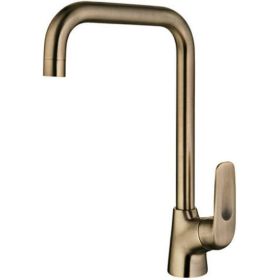 Смеситель для кухни LEDEME L4048C бронза 805847 (артикул 16108392) – фото 1
