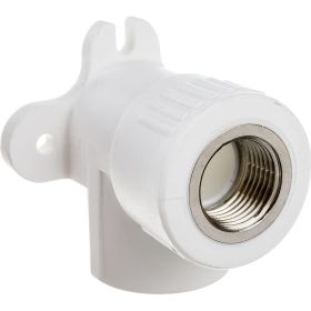 Комбинированный отвод PP-R SLT AQUA с креплением, ВР 25х1/2 SLTFY8251 (артикул 19764946) – фото 1