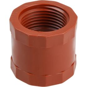 Муфта ПП с внутренней резьбой коричневая 3/4" AV Engineering AVE159013 (артикул 22938573) – фото 1