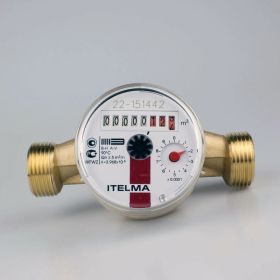 Счетчик горячей воды Ителма ГВС ДУ-20 L=130 без КМЧ WFW20.E130 (артикул 23156175) – фото 1