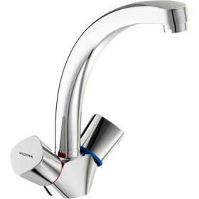 Смеситель для кухни VIDIMA Квадро двуручковый BA246AA (артикул 15763516) – фото 1