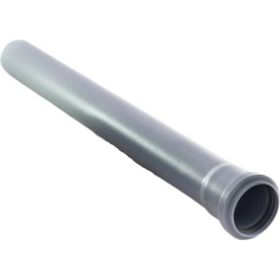 Труба Политэк с раструбом 110x2,2x2000 (EASY PIPE) 2 м 1122200 (артикул 20710143) – фото 1