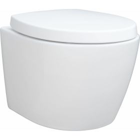 Подвесной унитаз с сидением Aquanet ZVEZDA -1 Soft Close -SLIMSEAT 00303977 (артикул 24394023) – фото 1