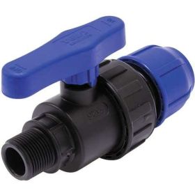 Разъемный шаровой кран ПНД TEBO CN-TB 25x3/4" нар. резьба 017032302 (артикул 23818959) – фото 1