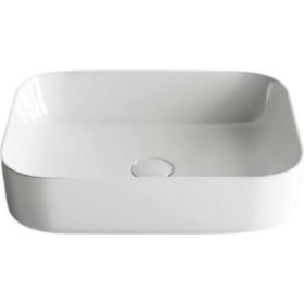 Умывальник чаша Ceramica Nova Element накладная, прямоугольная, 500х390х130 мм CN6011 (артикул 17759710) – фото 1