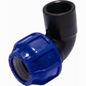 Отвод разъемный внутренняя резьба CN-TB ПНД 20x3/4" TEBO 017030603 (артикул 23817561) – фото 1