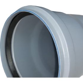 Труба ПОЛИТЭК с раструбом 110x2,7x3000 (EASY PIPE) 1127300 (артикул 24344835) – фото 1