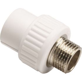 Комбинированная муфта AQUALINK ПП, 20х1/2 нар (Цена за упаковку 10 шт.) арт. 3585 (артикул 17361600) – фото 1