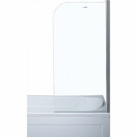 Шторка для ванны Aquanet 150x75, прозрачная 00209411 (артикул 19678912) – фото 1