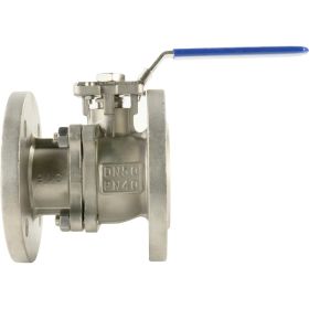 Шаровый кран DN.ru КШФП.316.200 Ду50 Ру40 с ISO-фланцем и рукояткой D160-04870 (артикул 18080221) – фото 1