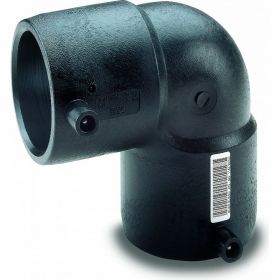 Отвод ПЭ EUROSTANDARD 90 градусов электросварной d 50 SDR11 2111160050 (артикул 20846541) – фото 1