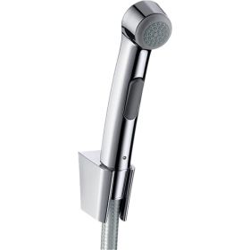 Гигиенический ручной душ со шлангом 160 см и держателем HANSGROHE 32128000 00000008362 (артикул 15957896) – фото 1