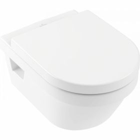 Подвесной унитаз Villeroy & Boch Architectura шгв 370x530x330 CeramicPlus цвет-альп.бел. 5684HRR1 (артикул 19671334) – фото 1