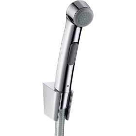 Гигиенический ручной душ со шлангом 125 см и держателем HANSGROHE 32129000 00000008363 (артикул 15957890) – фото 1