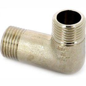 Угол НН 1/2 никелированный Uni-Fitt 613N2200 (артикул 15615241) – фото 1