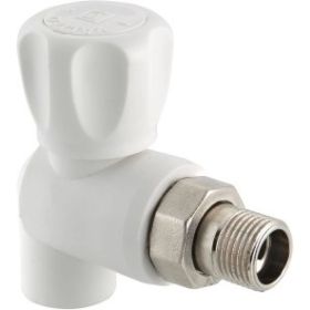 Угловой кран PPR для подключения радиатора 25х3/4 Valtec VTp.718.0.02505 (артикул 15637784) – фото 1