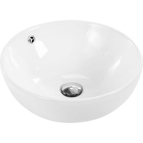 Керамическая накладная раковина BelBagno круглая BB1077 (артикул 18361687) – фото 1