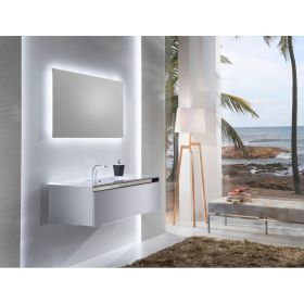 SANVIT Тумба подв КУБЭ - 60 - 1 белый гл kkube1060w (артикул 19670926) – фото 1
