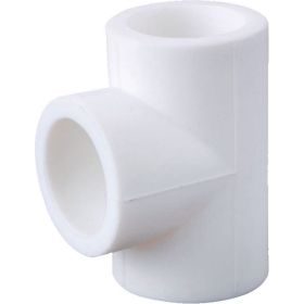 Переходной тройник VALFEX PP-R белый, 63х40х63 мм 10634063 127-0563 (артикул 16164218) – фото 1