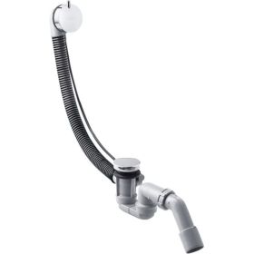 Набор для слива и перелива Hansgrohe 58150000 Flexaplus S для стандартных ванн, хром 00049901 (артикул 18323647) – фото 1