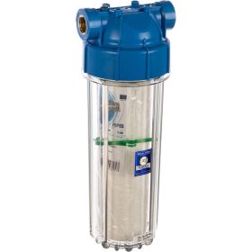 Магистральный фильтр Aquafilter 10SL с воздушным клапаном, латунная резьба 1/2"" FHPR12-B1-AQ (кронштейн, ключ, картридж) 548/1 (артикул 15887688) – фото 1