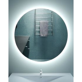 SANVIT Зеркало Сириус 600*600*30 Инфракрасный выключатель, LED подсветка зеркала по кругу zsirius60 (артикул 20462608) – фото 1