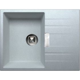 Tolero Кухонная мойка кварцевая, цвет серый металлик TL-650 №001 (артикул 16460338) – фото 1