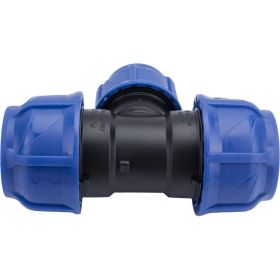 Компрессионный переходной тройник VALFEX ПНД, 50-40-50 1210012504050 (артикул 20766177) – фото 1