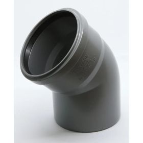 Отвод Flextron D 110 мм 45 градусов, для внутренней канализации 141123 (артикул 25682973) – фото 1