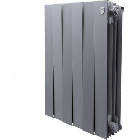 Радиатор Royal Thermo PIANOFORTE 500/Silver Satin - 6 секций (артикул 15592210) – фото 1