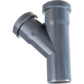 Тройник VALFEX 45 градусов, 50-50, внутренняя канализация 22050050 (артикул 21203380) – фото 1