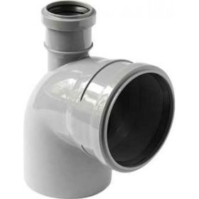 Универсальный отвод VALFEX 110/50x87.5, фронт-вверх, внутренняя канализация 23125150 (артикул 21202786) – фото 1