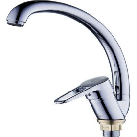 Смеситель для кухни G-lauf с высоким поворотным изливом, хром NUD4-A045 (артикул 16185206) – фото 1