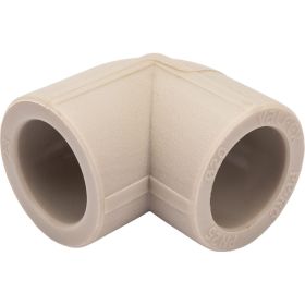 Угольник VALFEX PP-R серый, 20 мм, 90 градусов 10108020Г 127-0474 (артикул 16226223) – фото 1