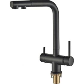 Смеситель для кухонной мойки OUTE с отдельным выходом под фильтр T610003BK-300 (артикул 22877541) – фото 1