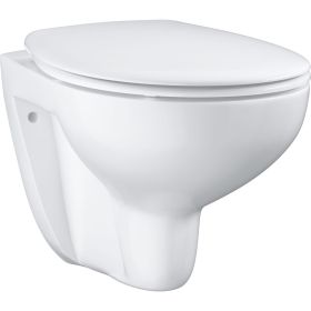 Подвесной унитаз с сиденьем с микролифтом Grohe Bau Ceramic 39351000 (артикул 16260738) – фото 1