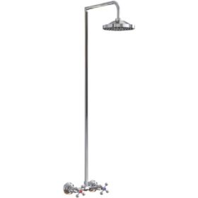 Душевая система Mixline смеситель 1/2 керамика +тропический душ ML2408 530032 (артикул 16613822) – фото 1