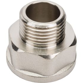 Переходник DOUBLE-LIN резьбовой, латунный вр/нр 3/4""-1/2"" LL6124 (3/4""x1/2"") (артикул 21531070) – фото 1
