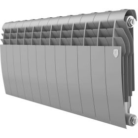 Радиатор ROYAL THERMO BiLiner 350/Silver Satin - 12 секций НС-1197127 (артикул 16529124) – фото 1