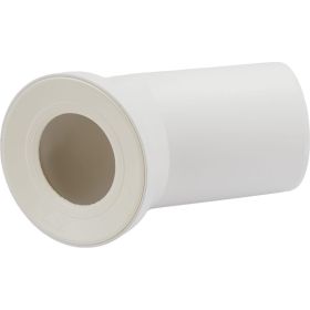 Отвод для унитаза SINIKON ПП D 110x45 (белое кольцо) PU.110045.W.R (артикул 25436157) – фото 1