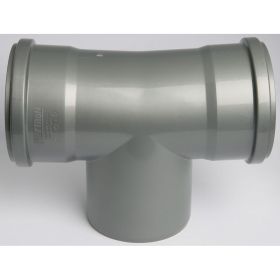 Спецтройник Flextron D 110 мм 87,5 градусов, для внутренней канализации 148074 (артикул 25683051) – фото 1