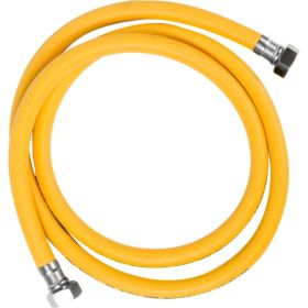 Газовый шланг TUBOFLEX 1/2"" ВР/ВР, 1.5 м, желтый 4828407 (артикул 19370034) – фото 1