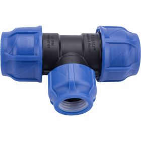 Компрессионный переходной тройник VALFEX ПНД, 40-32-40 1210012403240 (артикул 20765721) – фото 1