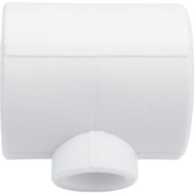 Тройник переходной VALFEX PP-R белый, 50х25х50 мм 10502550 127-0557 (артикул 16226298) – фото 1