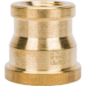 Переходная муфта ELSEN ВВ, 1/4"", 3/8"", латунь EBF17.1438 (артикул 15905845) – фото 1