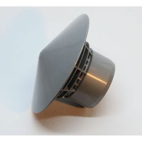 Зонт Flextron цельнолитой D 50 мм для внутренней канализации 148038 (артикул 25682991) – фото 1