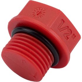 Пробка WAVIN EKOPLASTIK короткая с прокладкой 1/2 ZAGXXXXXXX (артикул 26569004) – фото 1